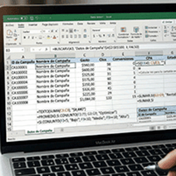 Fórmulas y funciones con EXCEL